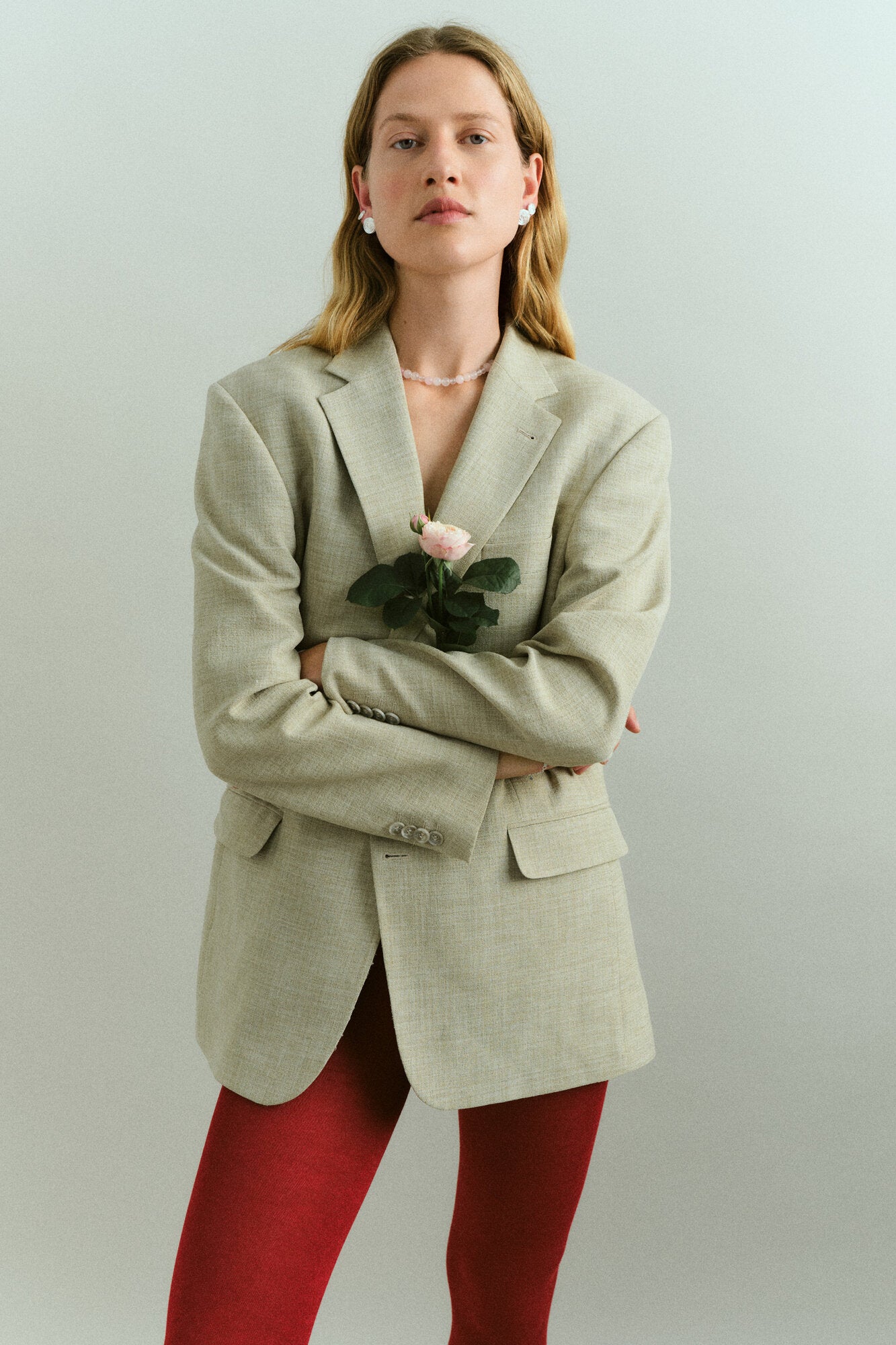 Blush halskæde - forgyldt